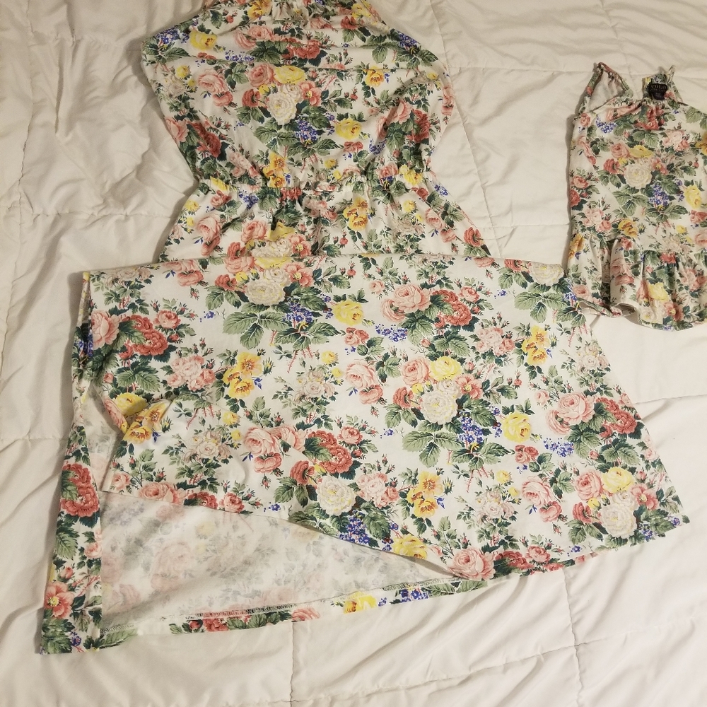 Mommy and me it family photo matching dresses